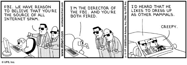 Dilbert and spam