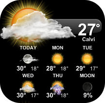 weather calvi