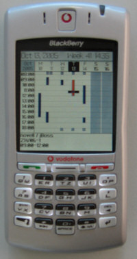 Blackberry 7100v
