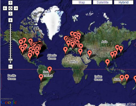visitors log