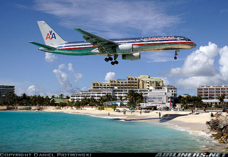 Saint Martin airport